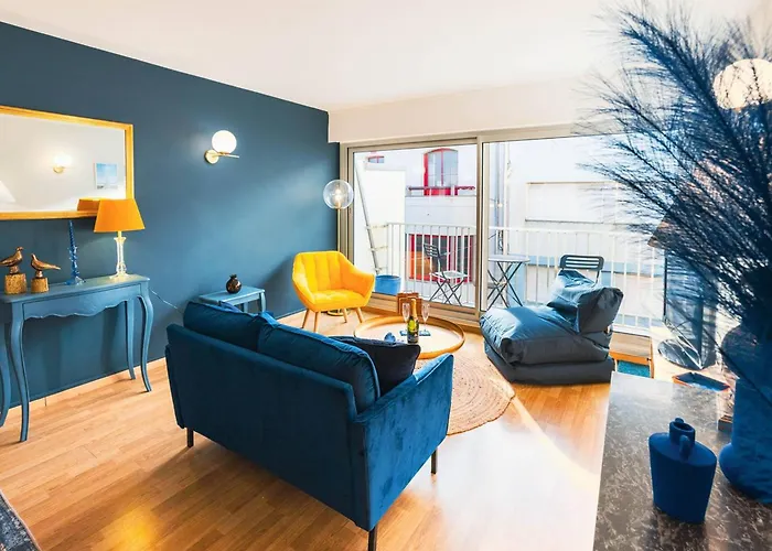 Appartement Au Cœur Du Touquet Avec Balcon, Parking Et Wifi - Fr-1-821-23